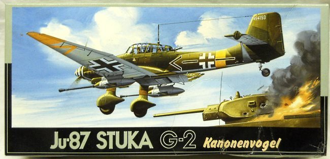 Fujimi 1/72 Junkers Stuka Ju-87 G-2 Kanonenvogel - SG.2 'Immelmann' or SG.2 Commander Rudel's Aircraft, F-17 plastic model kit